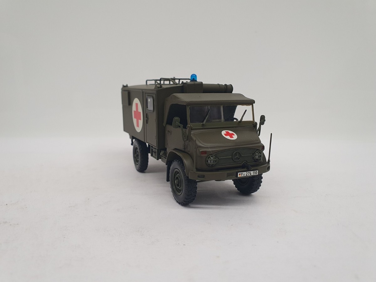23R-004 1/43 ベンツ Unimog Lkw 2t Tmilgl Mercedes-Benz Unimog Lkw 2t Tmilgl Military vehicles 1/43