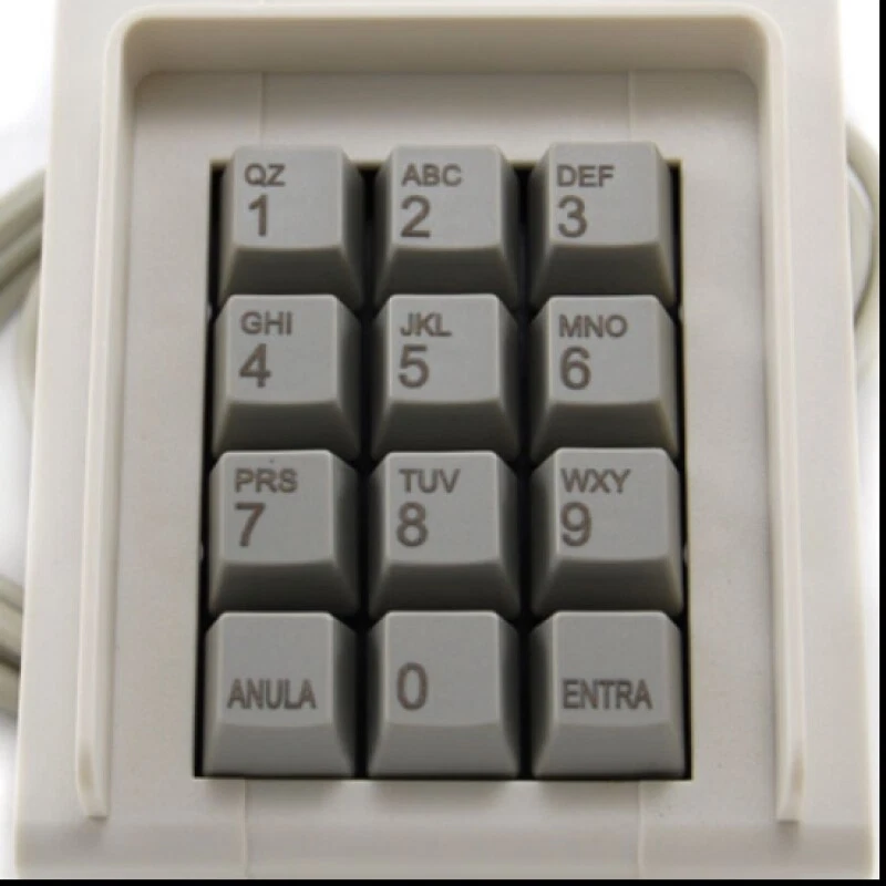 IBM Numeric Spanish Keypad 73X2148 - Image 2 of 4