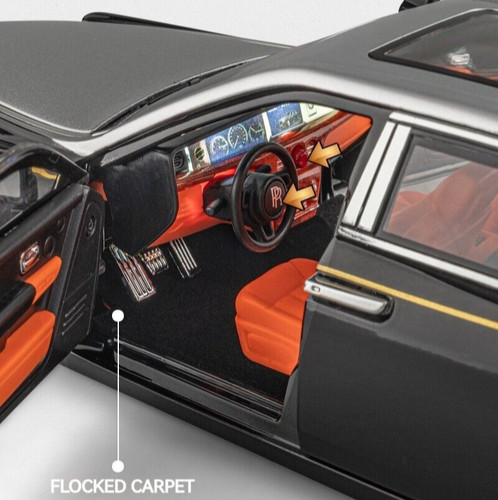 New 1/18 Rolls-Royce Phantom Alloy Diecast Vehicle Car Model Collectible Toys - Picture 10 of 16