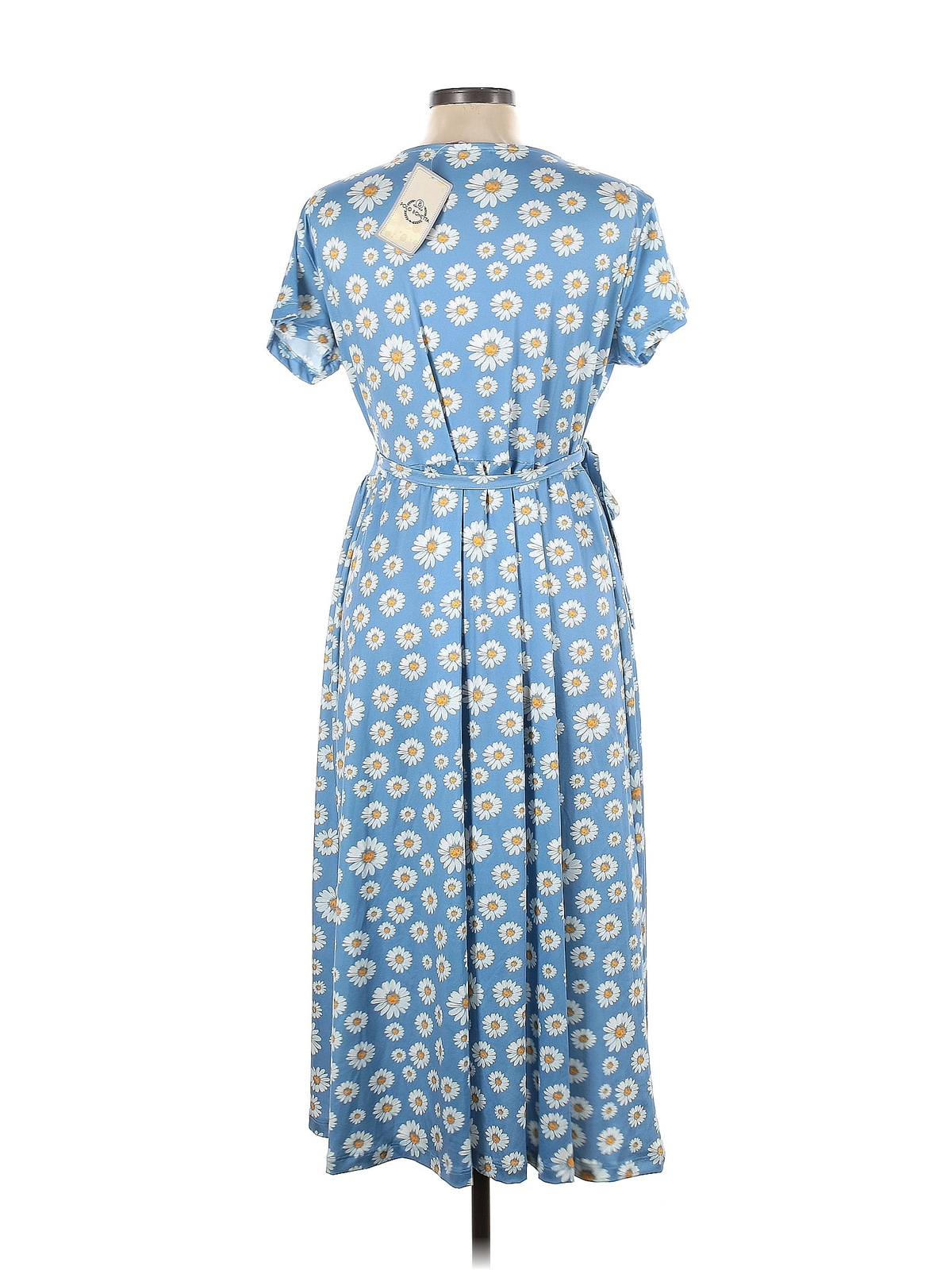 NWT Assorted Brands Women Blue Casual Dress L eBay