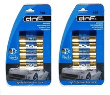 10 PCS 100 AMP AGU GOLD PLATED FUSES ROUND GLASS FUSE 100 AMP - SHIPS TODAY 