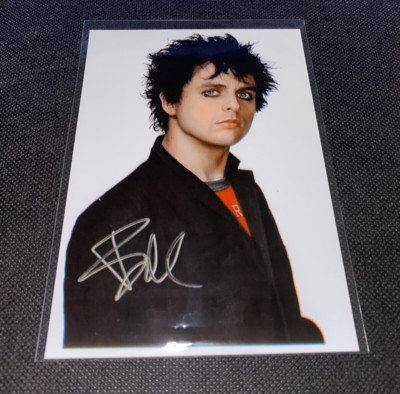 Billie Joe Armstrong Green Day Signed Auto Photo Reprint 4x6 inch - autograph