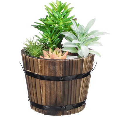  Flower Pot Traditional Clay Flowerpot Alternative Office Decoration Planter