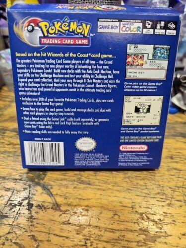 Crisp Pokémon Trading Card Game Nintendo Game Boy Color, 2000 CIB W/Card + Case - Picture 9 of 16