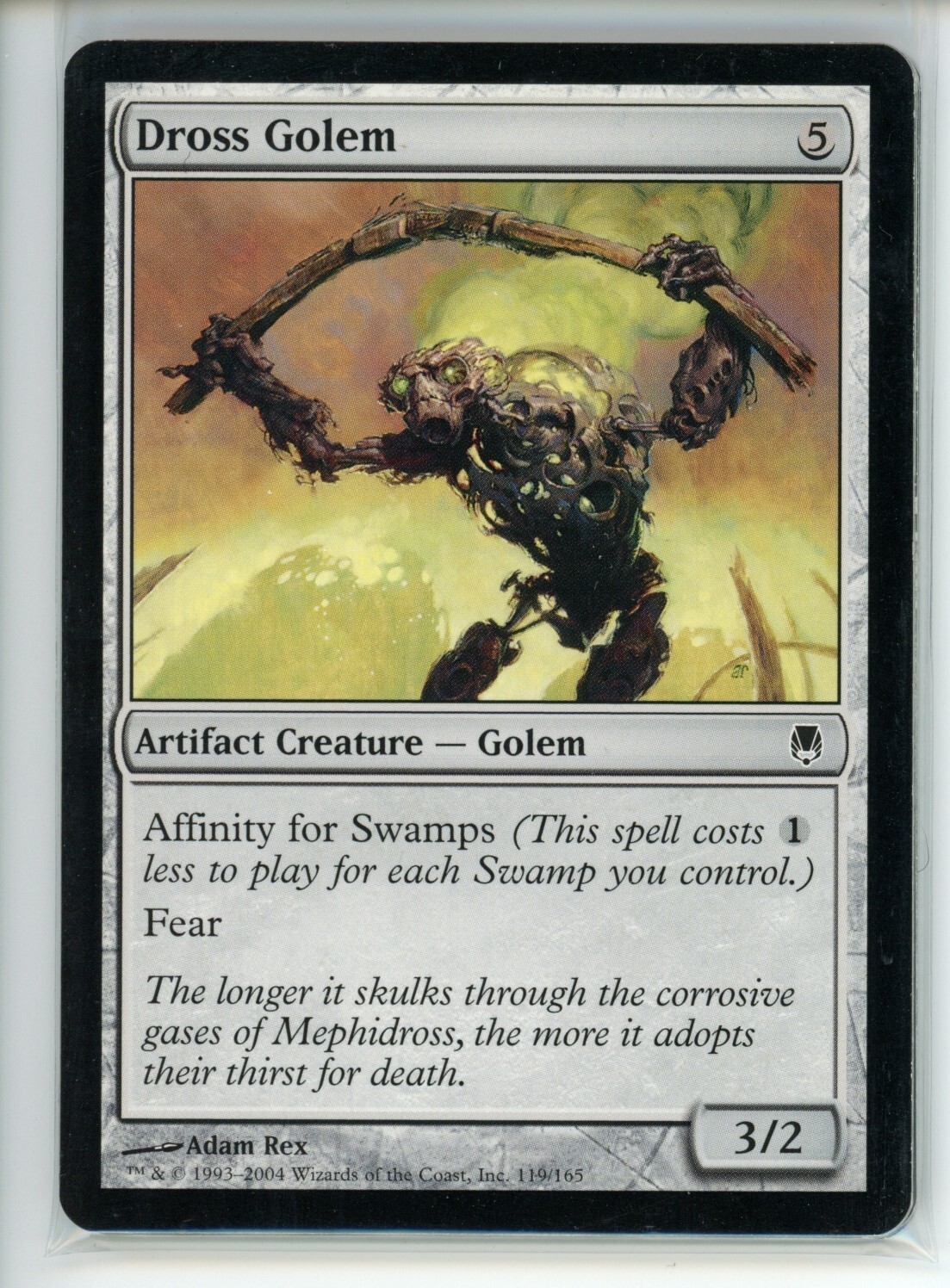 DROSS GOLEM Darksteel #119 DST(NM)(MTG)