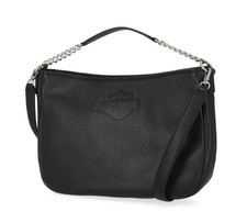 Harley-davidson® Women's Iconic Bar & Shield Chain Hobo Handbag