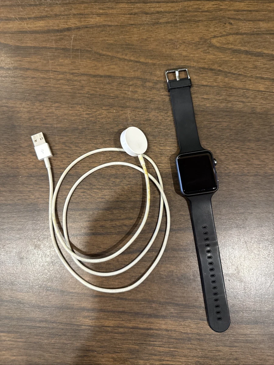 Black Apple Watch Series 1 Stainless Steel Case Smart Watches for