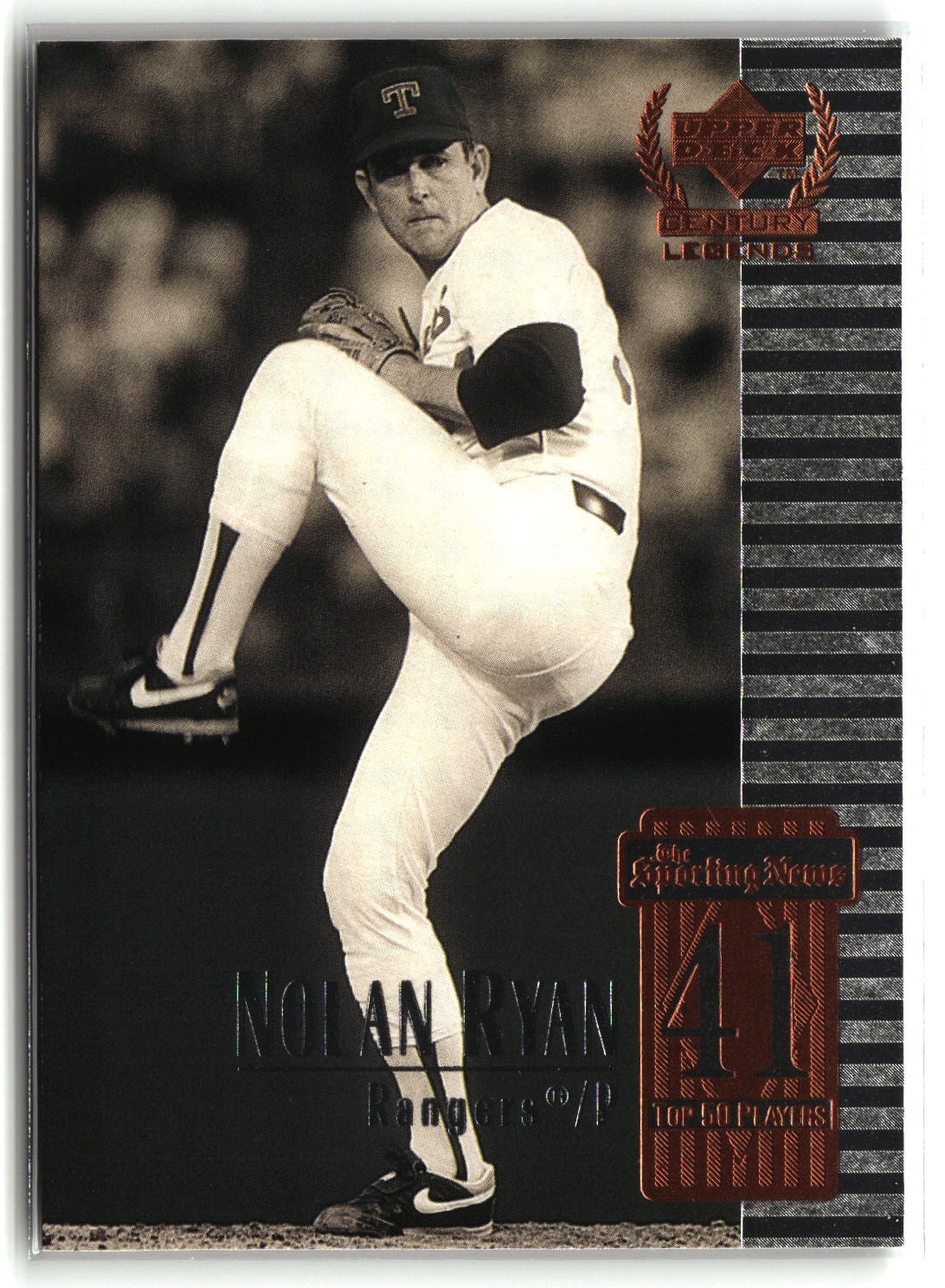 Nolan Ryan 1999 Upper Deck Century Legends #41