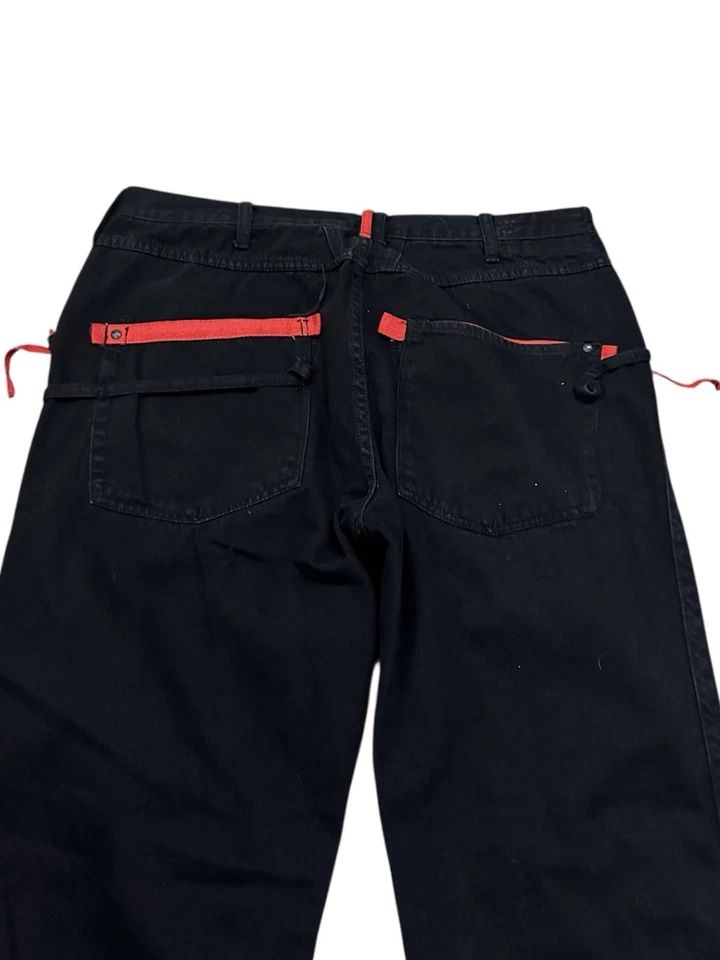 Vintage Marithe Francois Girbaud Jeans 36 Red Black - Image 4 of 4