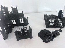 5 Piece Ruin Terrain Set Perfect For Warhammer 40k Kill Team Trench Crusade
