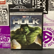 The Incredible Hulk Ultra HD, 2008  See Description  VG Condition 