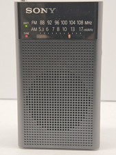 SONY ICF-P26 Portable AM/FM Radio,Black Works