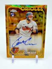 2024 Topps Chrome Gilded COLTON COWSER RC AUTO GILDED /99 #CGA-CC
