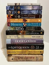 Pagan Historical Book Lot Celtic King Arthur Morgan Llywelyn Bernard Cornwell