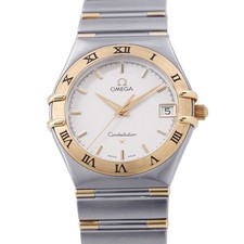 OMEGA Constellation 33.5mm Steel 18K Yellow Gold Silver Dial 1312.30.00