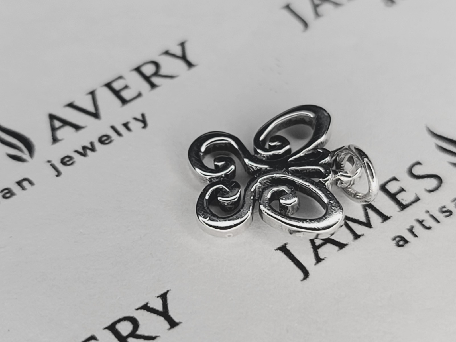 Authentic James Avery Spring Butterfly Charm cm-2… - image 5