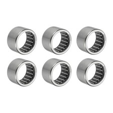 25 x 32 x 20 mm Needle Roller Bearings 6PCS Steel Open Ends Bearing Silver