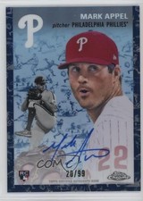 2023 Topps Chrome Platinum Anniversary 20/99 Mark Appel #CPA-MA Auto 0x4h