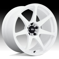 Motegi Mr154 Battle White 18x8 5x4.5 30mm Mr15488012930