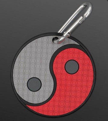 スコッティキャメロン　パッティングディスク　インヤン柄（新品） Scotty Cameron Putters Titleist Limited Yin Yang Bag Tag Putting