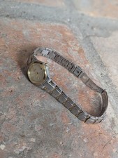 Image of Citizen Eco-Drive E011-K16784 Champagne Sunburst Dial Two Tone Watch Not Tested