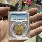 1910-D $10 Indian Head Gold Eagle PCGS MS63 Unc Business Strike Cert 83900059
