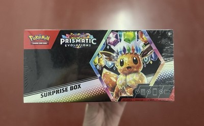 Pokémon Scarlet & Violet Prismatic Evolutions Surprise Box 9 Promo Cards Eevee