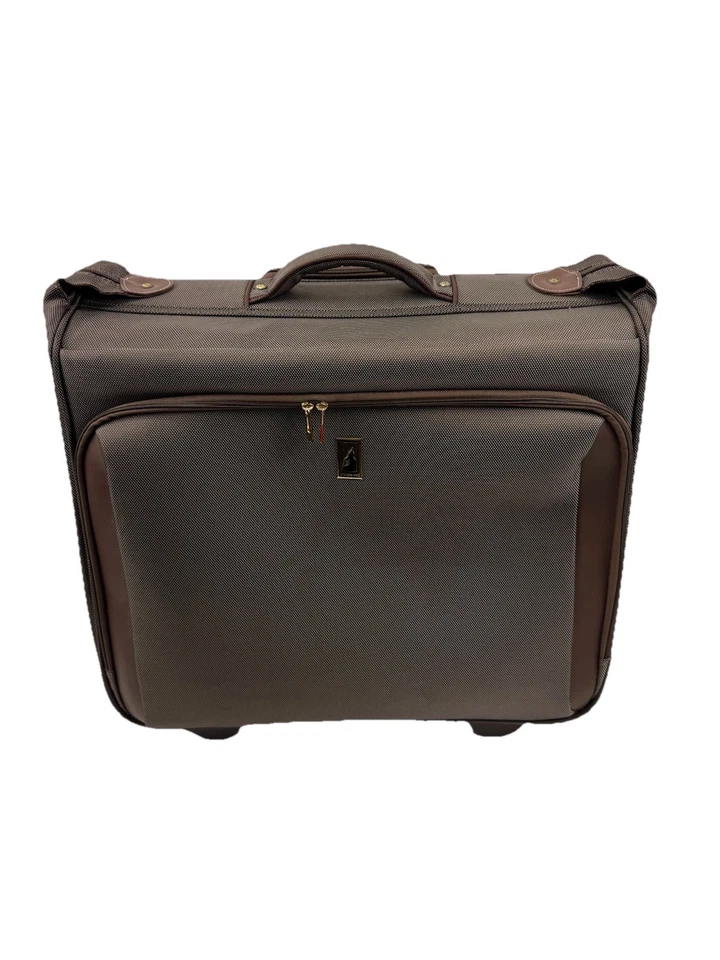 "Maleta London Fog Kensington 7800 44"" con asas con ruedas bolsa de ropa rodante extendida" Foto 3 de 4