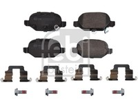 Febi Bilstein 175268 Bremsbelagsatz, Scheibenbremse For Fiat