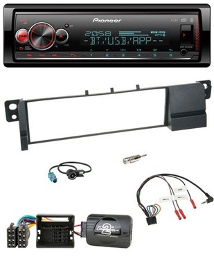 Pioneer Bluetooth USB Steering Wheel DAB Car Stereo for BMW 3 Series E46 2001-2007 Quadlock