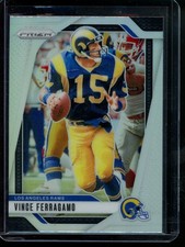 2024 Panini Prizm Vince Ferragamo Silver Los Angeles Rams #174