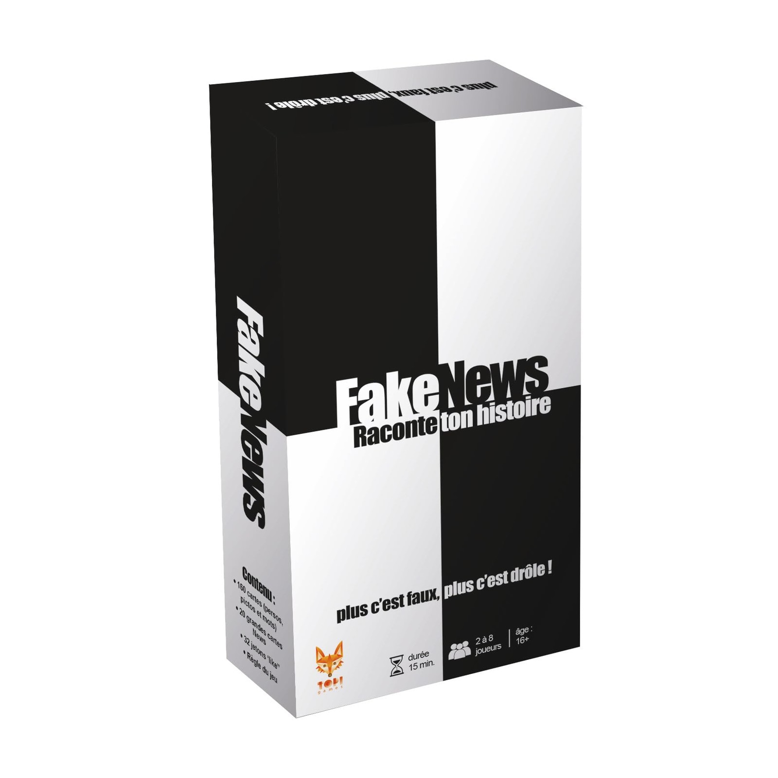 Jeu de société Fake News pour rompre l'ennui des soirées à la maison