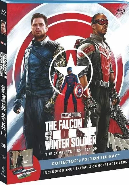 The Falcon and the Winter Soldier English TV Series All Region free 2-Disc Boxed