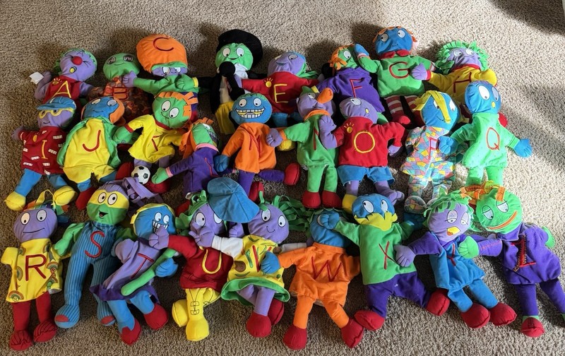 Complete Letter People Set - Learn the alphabet with these 26 fun puppets!
