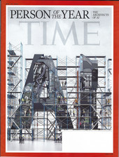 Time Magazine Dec 29th 2025 Person of the Year Architects of AI Multiple Covers