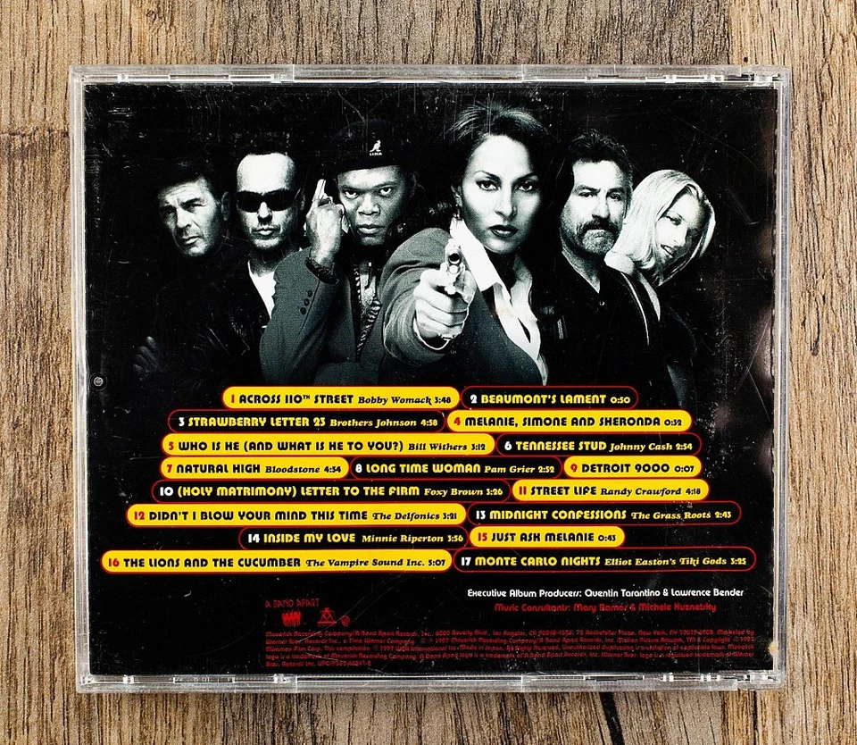 Various - Jackie Brown (Music From The Miramax Motion Picture) [CD Japan 1998] Foto 3 de 4