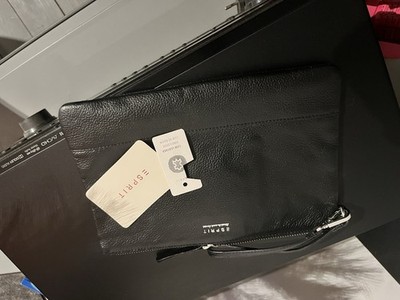 Esprit, Handtasche, Clutch, schwarz, neu
