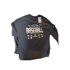 Champion Mens NCAA Division III Baseball Championship 2025 T-Shirt Charcoal XL