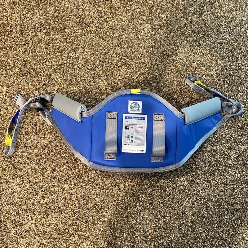 EZ Assistive Easy Raiser Patient Lift Sling Size M FC150024 Blue