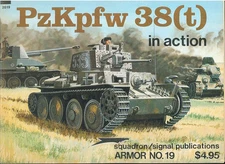 SQUADRON SIGNAL PzKpfw 38(t) IN ACTION WW2 GERMAN TANK PANZERJAGER FLAMM SPG