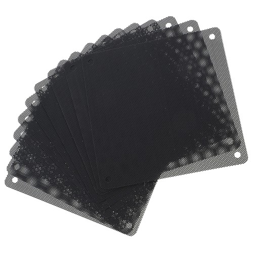 10 Pcs Châssis Antipoussière Filet Refroidisseur Grille Ordinateur Filtres Ventilateur Lavable - Photo 5/12