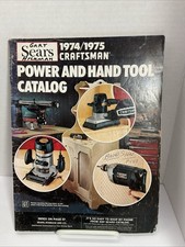 Sears Craftsman 1974 1975 Power In Hand Tool Catalog