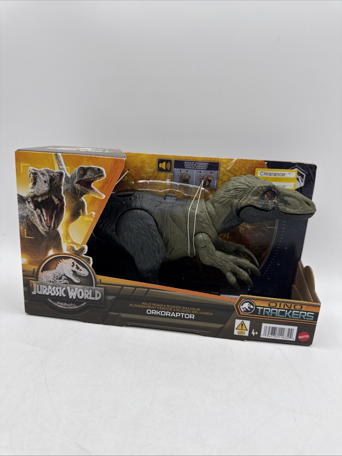 Mattel Jurassic World Dino Trackers Orkoraptor Dinosaur Action Figure
