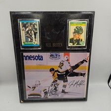 Neal Broten Autographed Signed USA 8x10 Photograph W/ Wall Mount