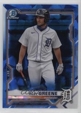 2021 Bowman Chrome Sapphire Chrome Prospects Riley Greene #BCP-188 1i3m