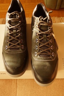 GEOX Sneaker , Gr. 45, anthracite, neu und ungetragen