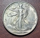 1937 Walking Liberty Half Dollar AU About Uncirculated Lustrous 50c Silver Coin