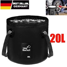20L Falteimer Camping faltbarer Campingeimer 20 Liter Wassereimer falt Eimer