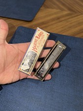 Vintage Hohner Marine Band 1896 Harmonica Key C Pre War w/ Original Box