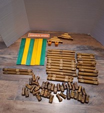 Lincoln Logs mixed building toy lot